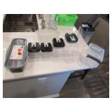 pasta server & 6 pc plastic container set