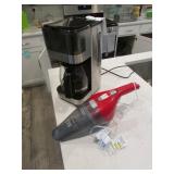 toastmaster coffee maker,hand vac & mugs