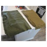 2 military wool blankets