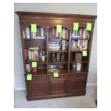 Liberty furniture 2 pc lighted cabinet