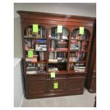 Liberty furniture 2 pc lighted cabinet