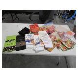 halloween towels & blocks