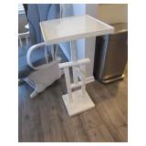 white end table