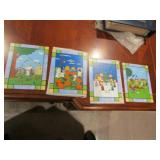 the four seasons peanuts plaques