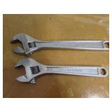 craftsman & crescent adj. wrenches