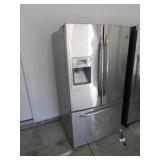 GE stainless steel fridge,works but wont stay cool