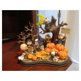 danbury mint peanuts halloween lighted figurine