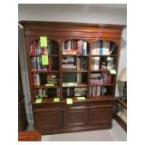 Liberty furniture 2 pc lighted cabinet