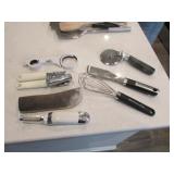 utencils incl:kitchen aid