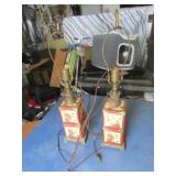 2 oriental lamps