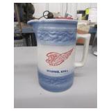 red wing stoneware pottery pitcher
