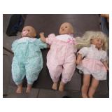 3 dolls