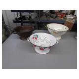3 strainers