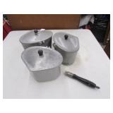 perfection cast aluminum cooking pots