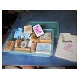 tote w/stamp material