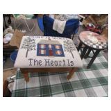 2 decorator stools