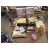 photo albums,dvd/vhs player & items