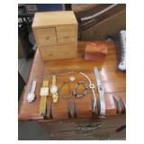 jewelry box,costume jewelry & watches
