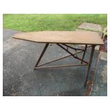 wooden iron board