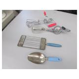 hand mixers & vintage utencils
