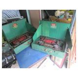 2 coleman camping stove