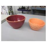 2 newer small bowls