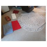 all table covers incl:laced
