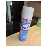 3/4 full can of lysol