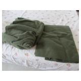 2 military wool blankets