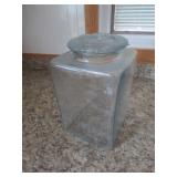 glass jar w/lid