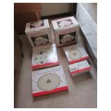 all christmas dishes w/boxes