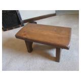 wood stool