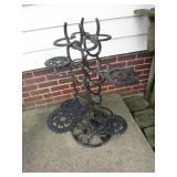 metal art stand