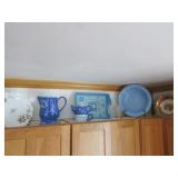 4 pcs of kimberly hodges pottery,plate & bowl