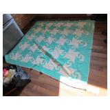 old quilt (has wear)