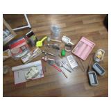 utencils,ice cream scoops,hand mixer,kitchen items