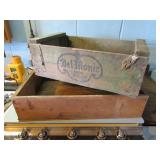 del monte wood crate & wood crate