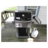 weber gas grill w/2 tanks