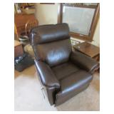 lazyboy leather recliner