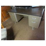 metal desk
