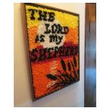 The Lord is my Shepherd picture & cow picture