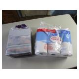 paper towels & 3 full kleenex boxes