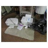 2 printers & items