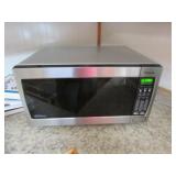 panasonic stainless steel microwave (works)