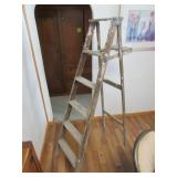 wood stepladder