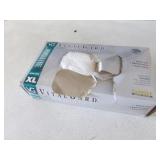 box of XL rubber gloves