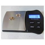 14k gold earrings