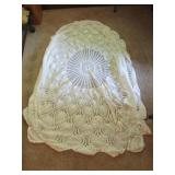 laced table cloth