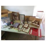 scales,christmas items,picture frames,items