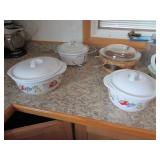 correlle stoneware & baking dishes